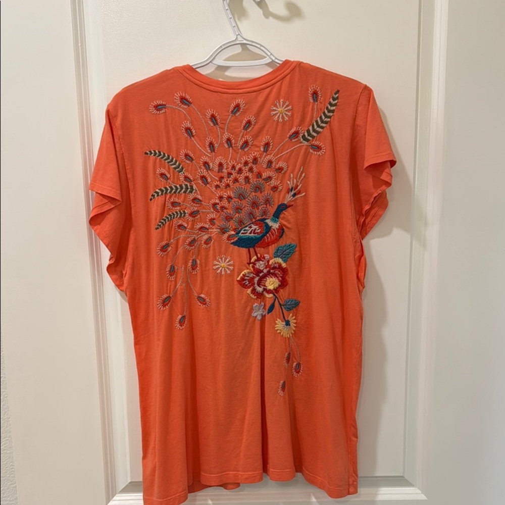 NWT Johnny Was V-Neck Top - Picture 2 of 5